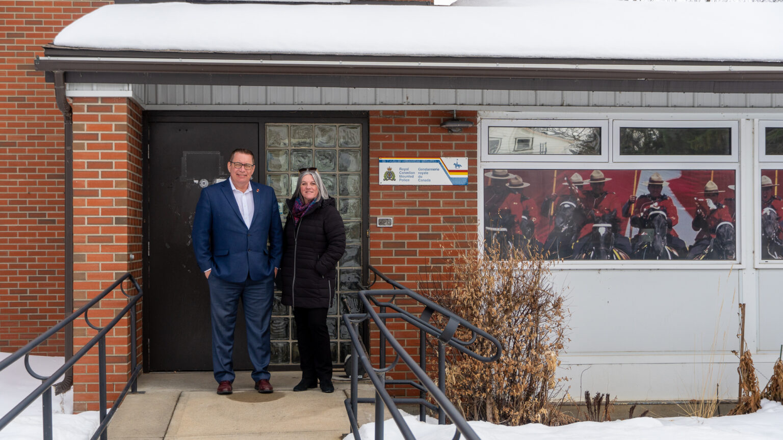 Saskatoon Rcmp National President Neufeld, along with RVP McKinnon and USJE ...